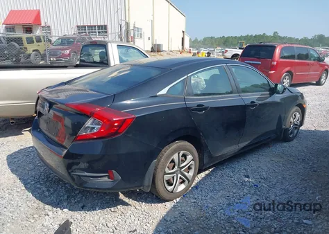 2018 Honda Civic Lx from USA, damaged, VIN 19XFC2F54JE033365